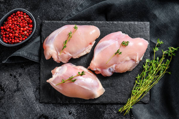 Fresh Chilled Chicken Leg Boneless Without Skin 1 KG